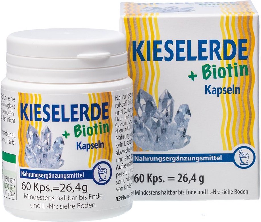 Kieselerde+Biotin Kapseln 60 St
