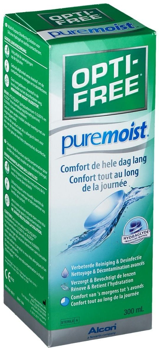 Opti-Free PureMoist (300ml Kombilösung + Behälter) Kombilösung, Pflegemittel