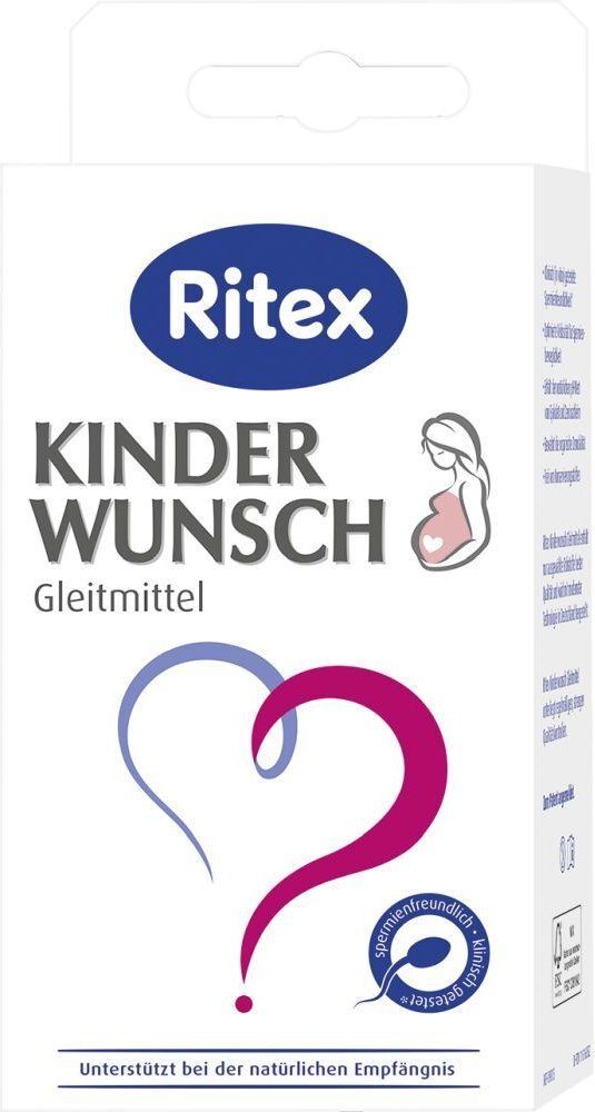 Ritex Kinderwunsch Gleitmittel Gel 8x4 ml