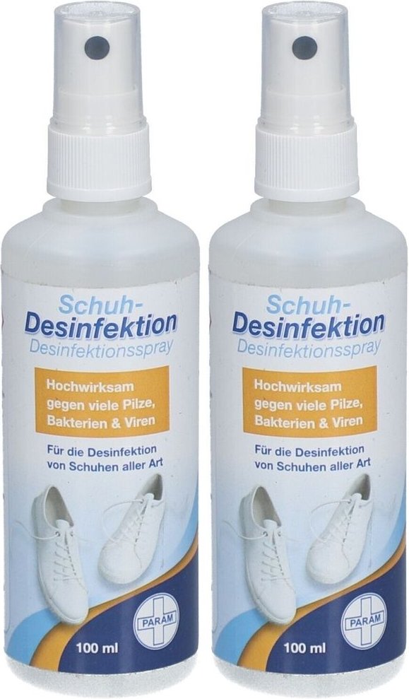 Param Schuh-Desinfektion x2 2x1x100 ml Flaschen