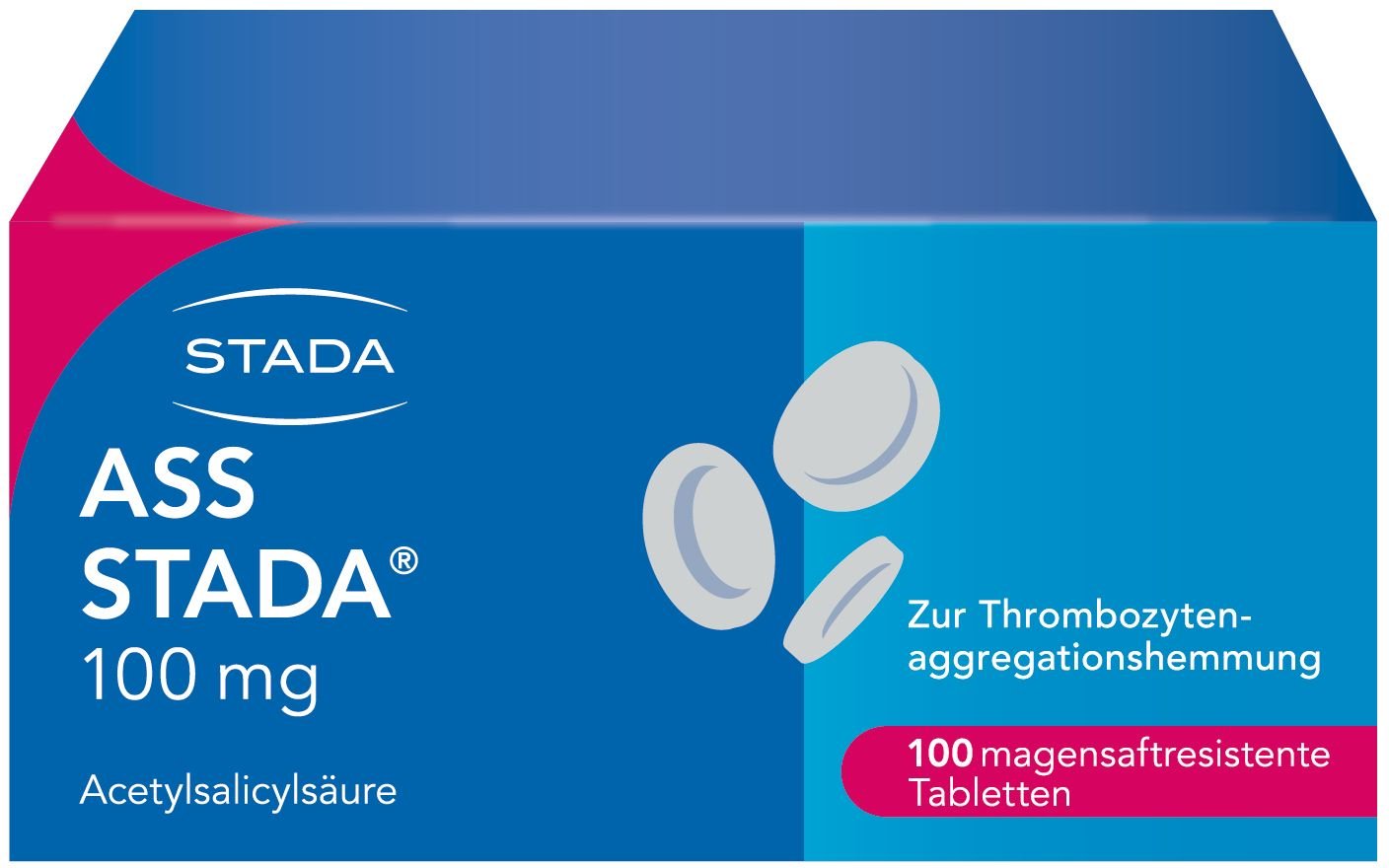 ASS Stada 100 mg magensaftresistente Tabletten St magensaftresistent