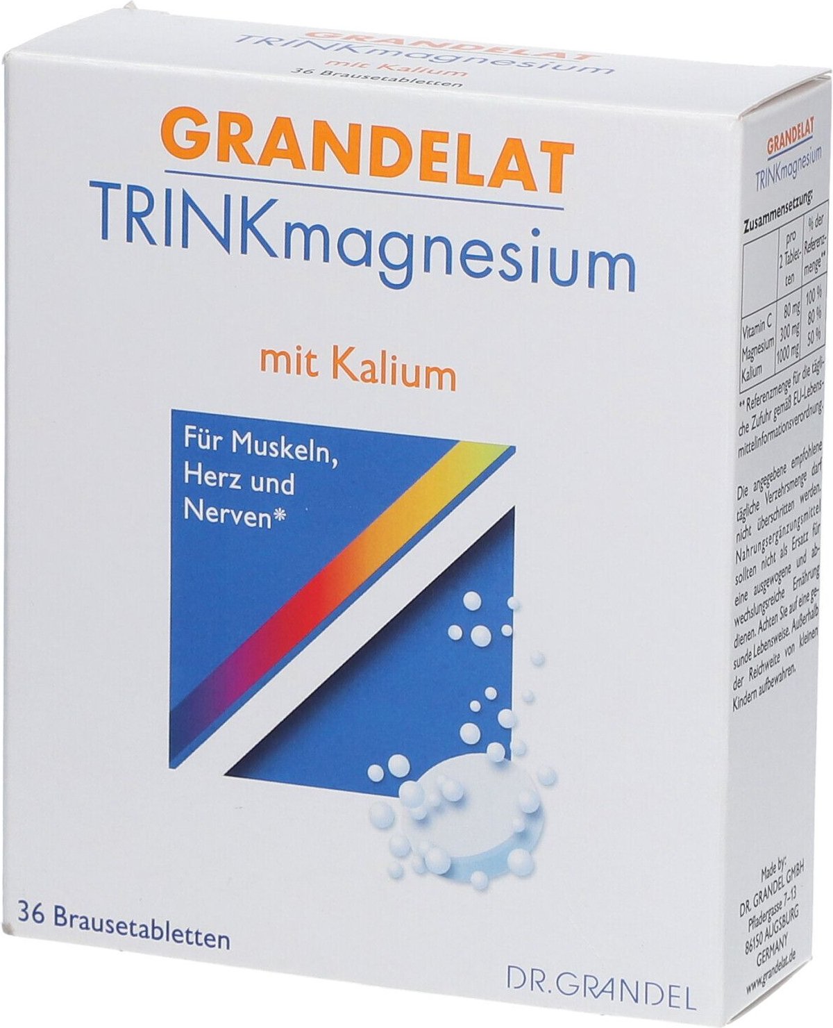 Grandelat TRINKmagnesium Brausetabletten 3x12 St