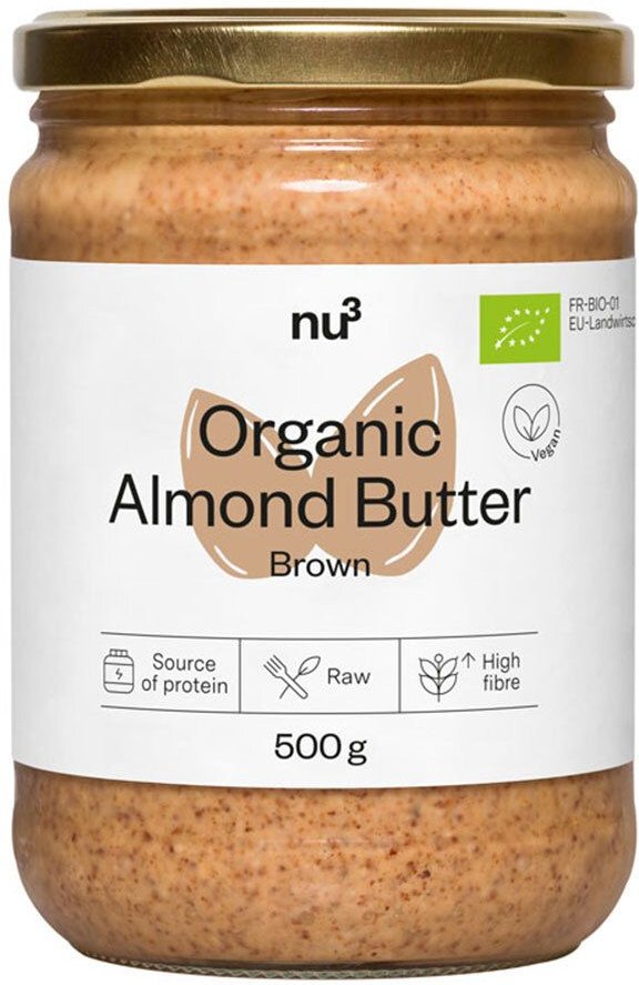nu3 Mandelmus, braun 500 g Paste