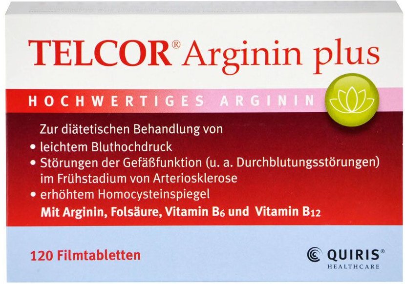 Thumbnail - Telcor Arginin plus Filmtabletten 120 St