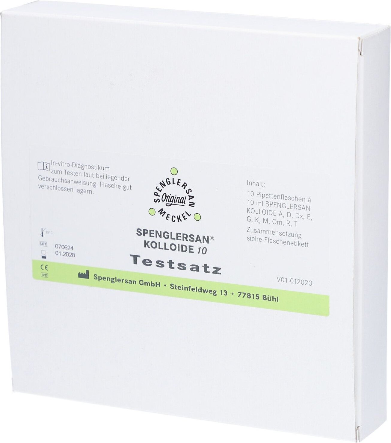 Spenglersan Kolloid Testsatz