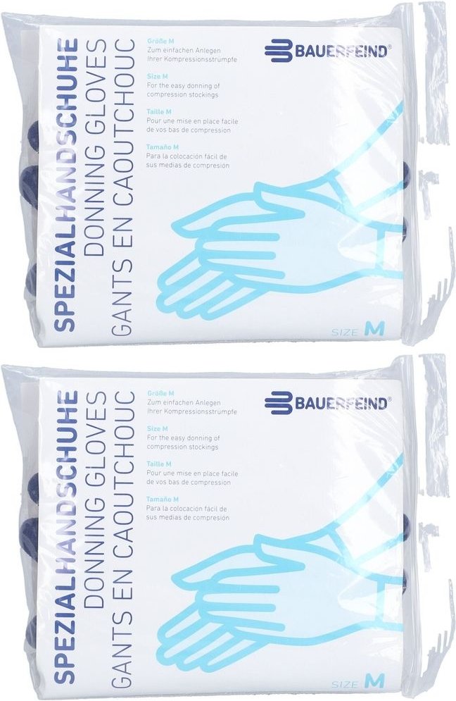 Handschuhe Blau GR. M ZUB x2 2x2 St