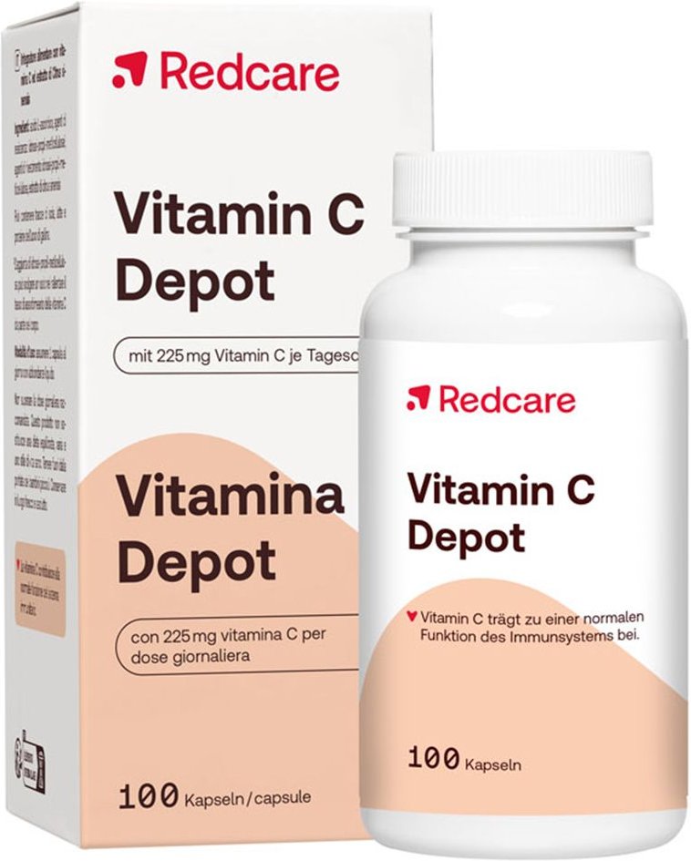 Vitamin C Depot RedCare Kapseln 100 St