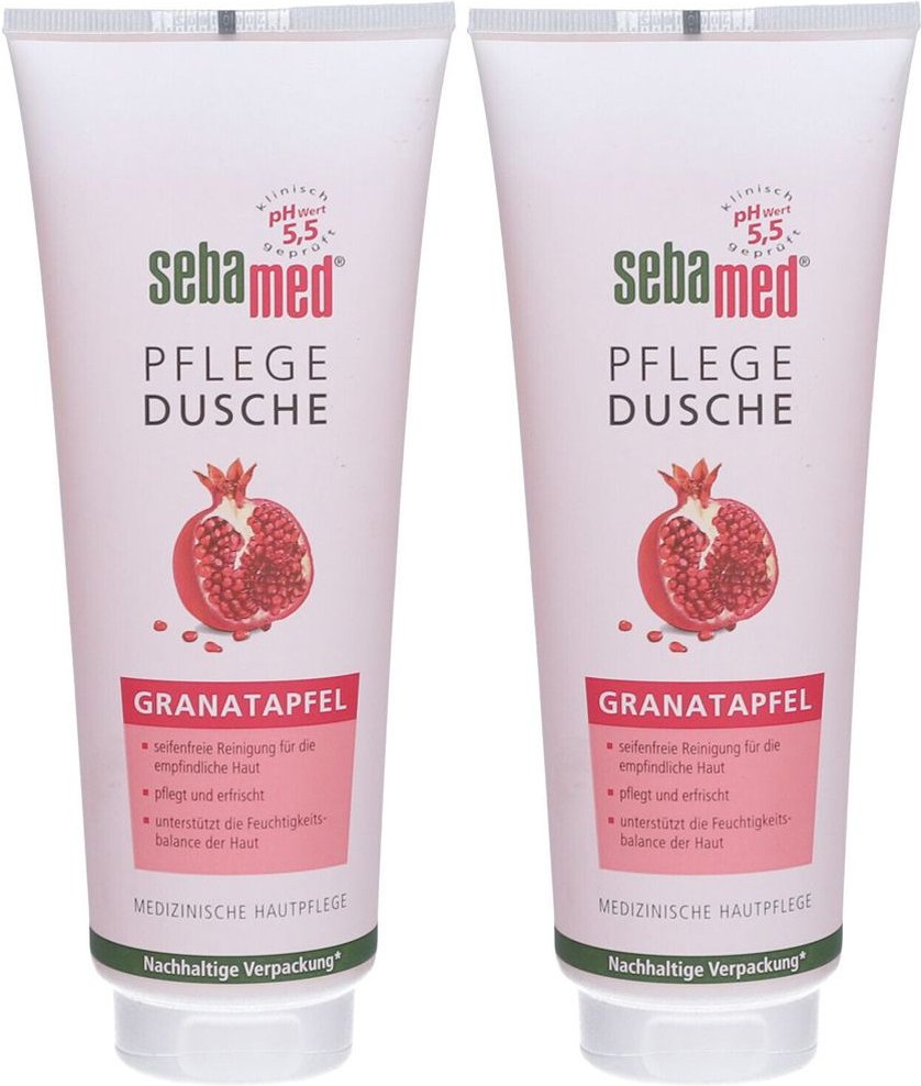 Thumbnail - Doppelpack Sebamed Pflege Granatapfel 2x250 ml Duschgel