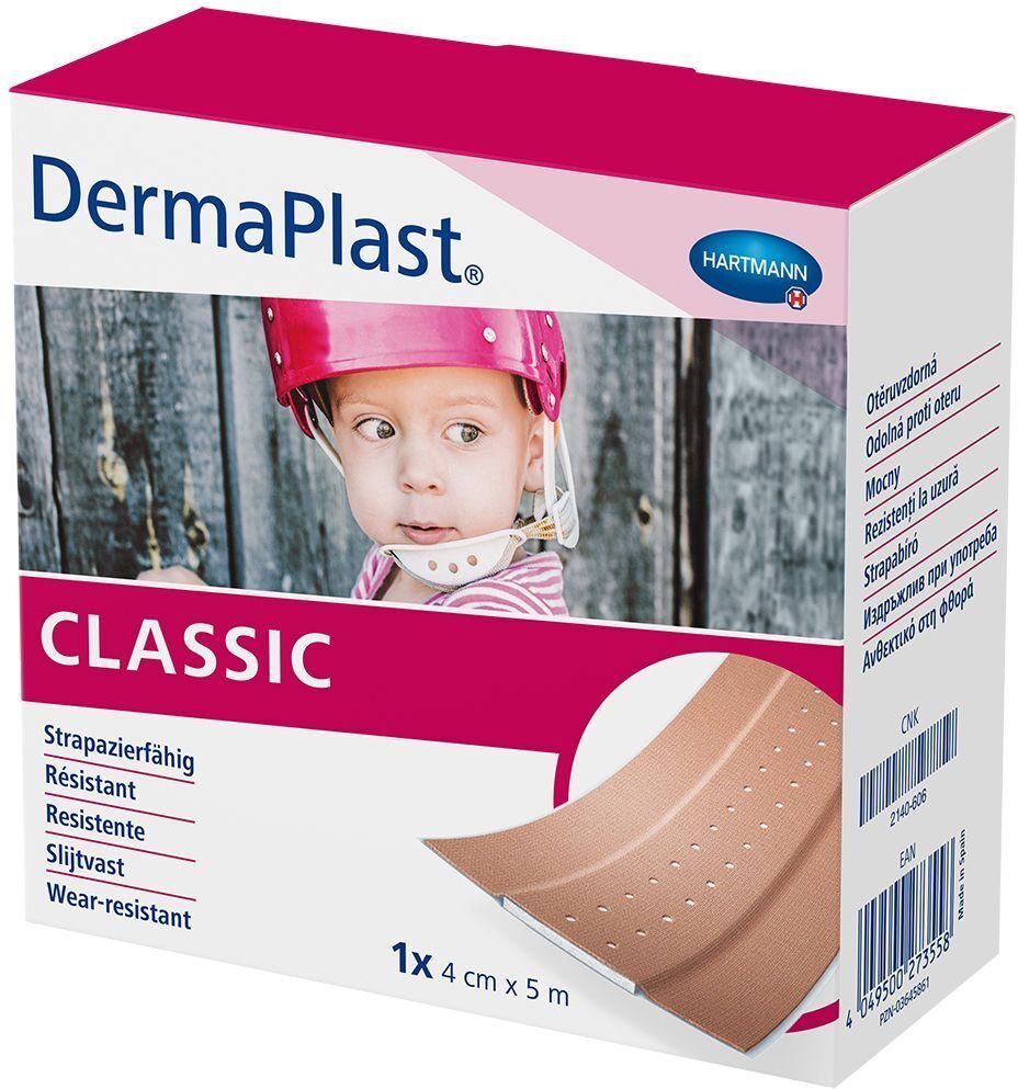 Dermaplast Classic Wundpflaster 4 cmx5 m 1 St Pflaster
