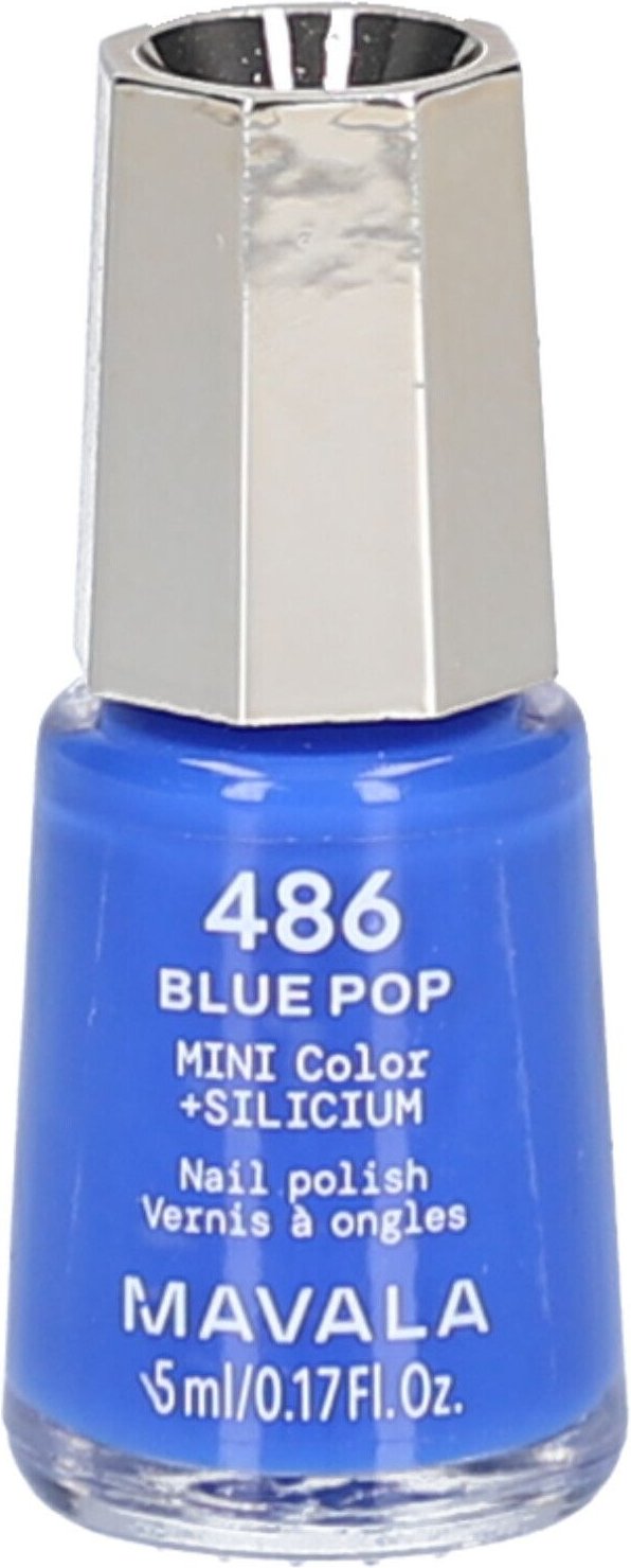 Mavala Nagellack 486 blue Pop+Silicium 5 ml Flüssigkeit