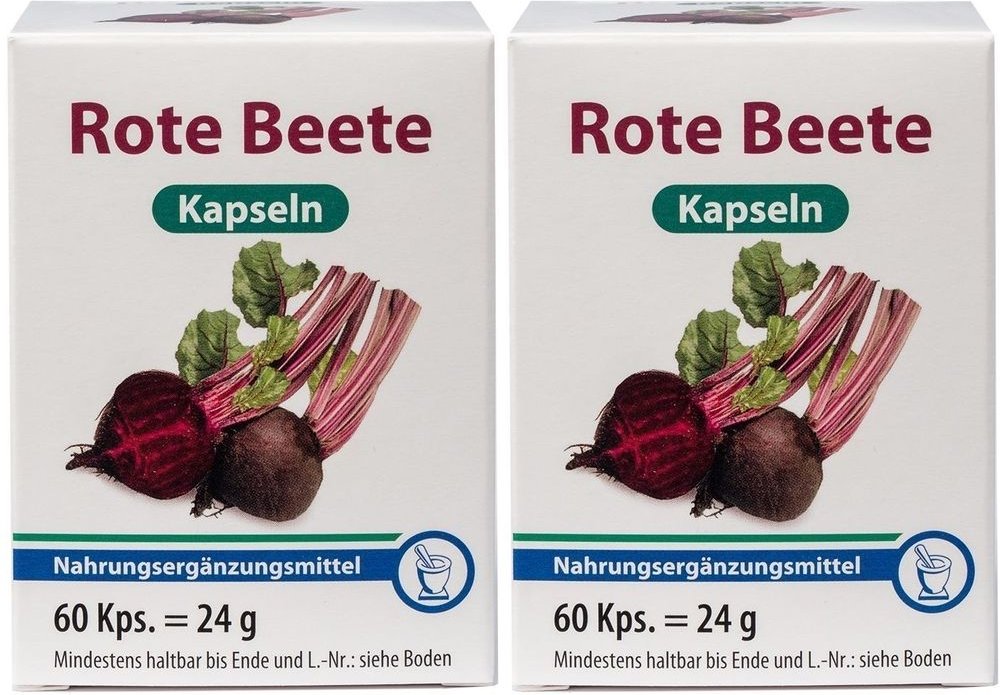 Rote Beete Kapseln 2x 2x60 St