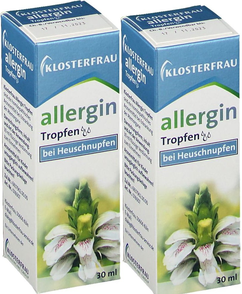 Klosterfrau Allergin flüssig Doppelpack 2x30 ml Flüssigkeit