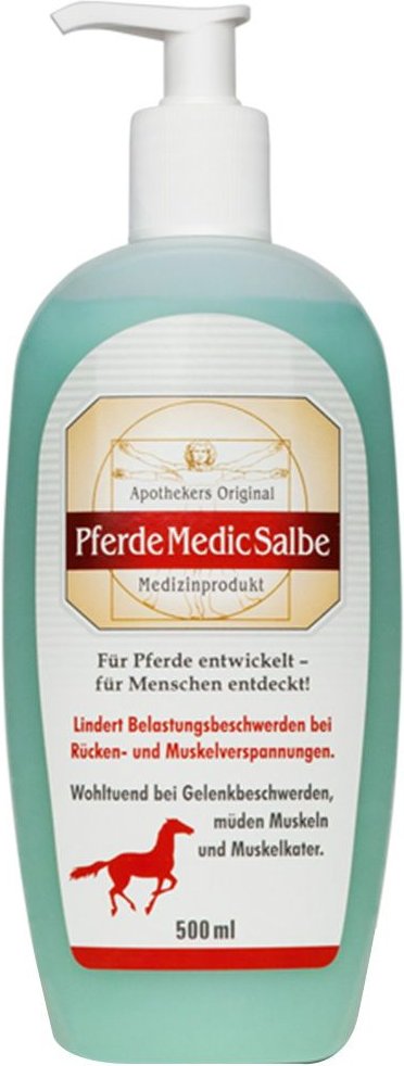 Pferdemedicsalbe Apothekers Original Spender 500 ml Gel