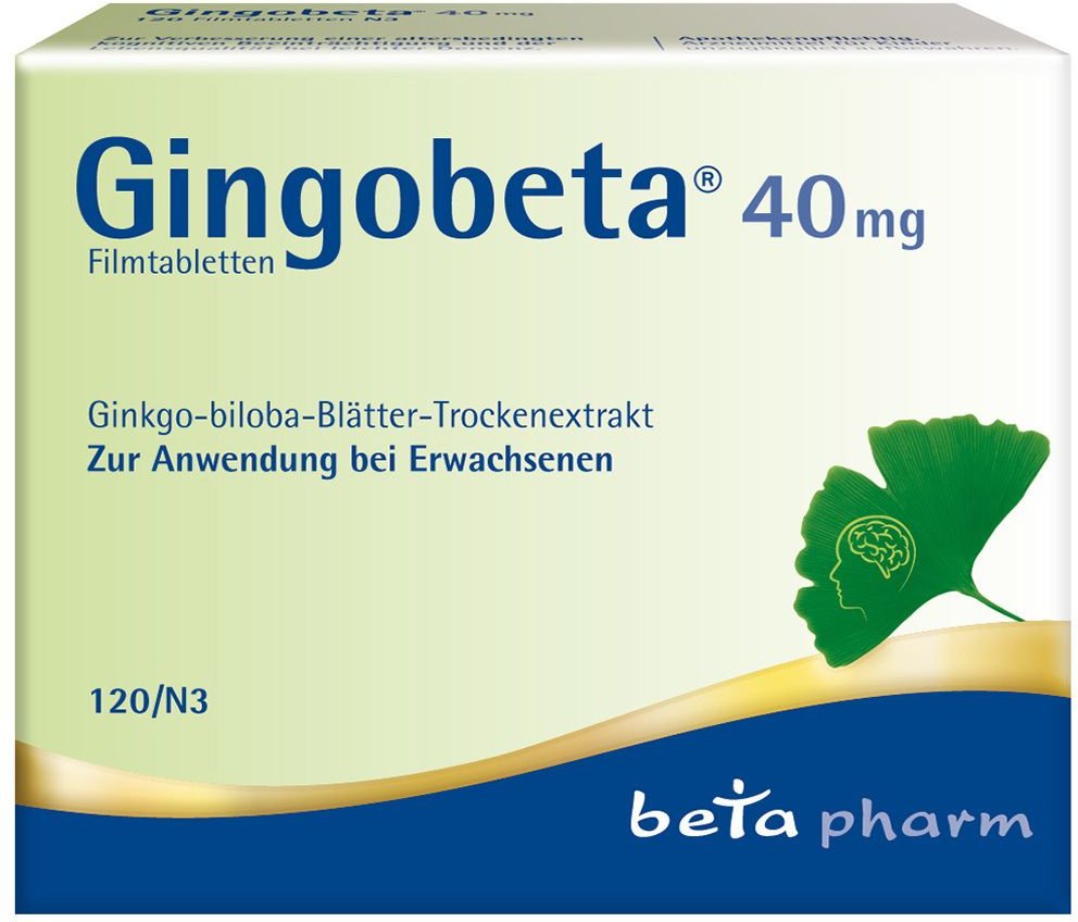 Gingobeta 40 mg Filmtabletten