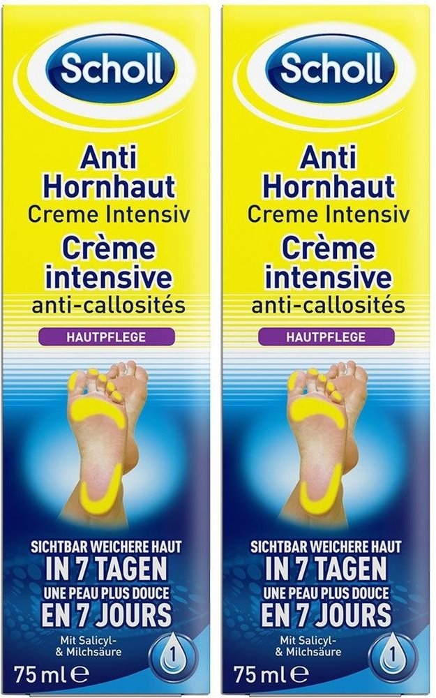 Scholl Anti Hornhaut Creme x2 2x75 ml