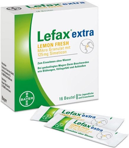 Lefax extra Lemon Fresh Mikro Granulat 16 St