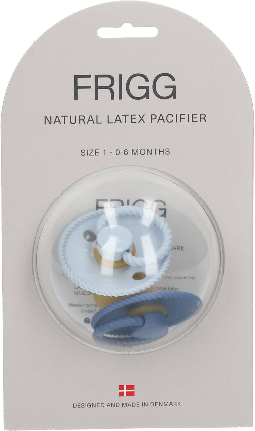 Frigg Fopspeen Rope Ocean - Blue 0-6 Maanden 2 St Schnuller