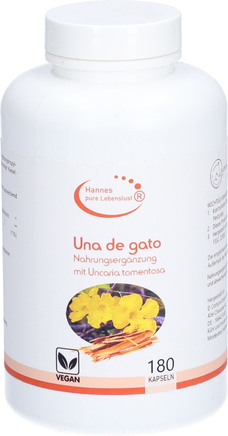 UNA DE Gato Kapseln 180 St