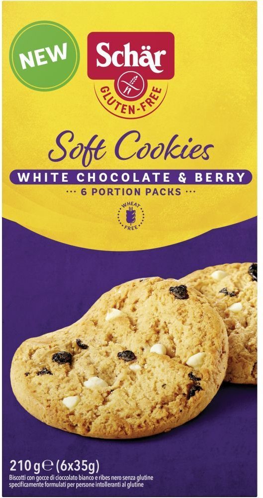 Schar Soft Cookie White Choco 210 g Kekse