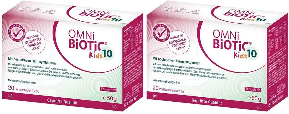 Omni Biotic 10 Kids 2.5G x2 2x20 St Pulver