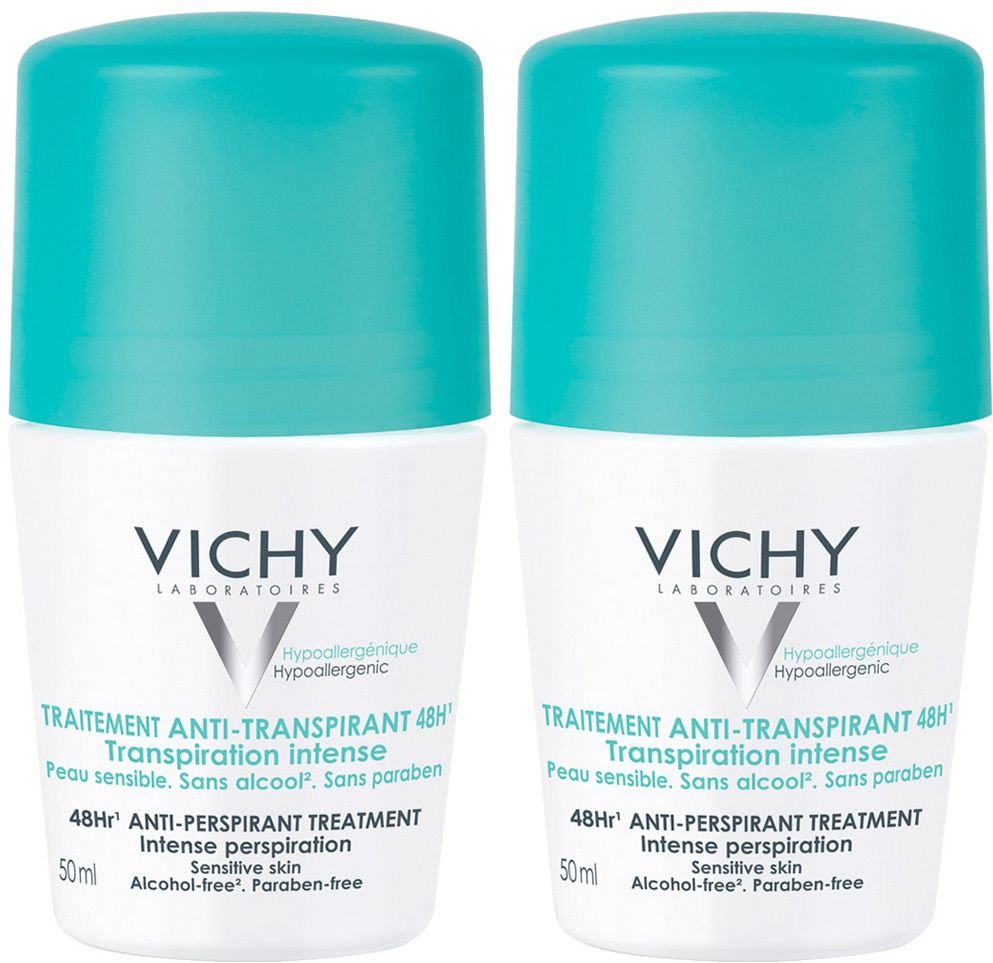Vichy DEO Roll ON 48H 2x50 ml Stifte
