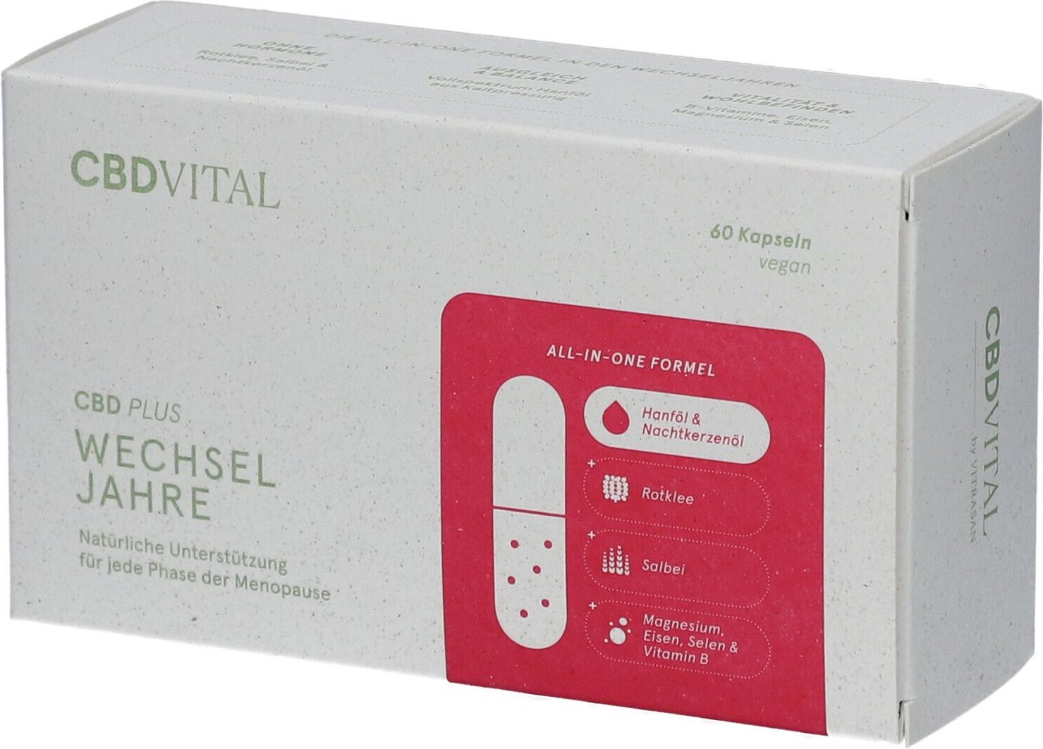 Thumbnail - CBD Plus Wechseljahre Kapseln 60 St