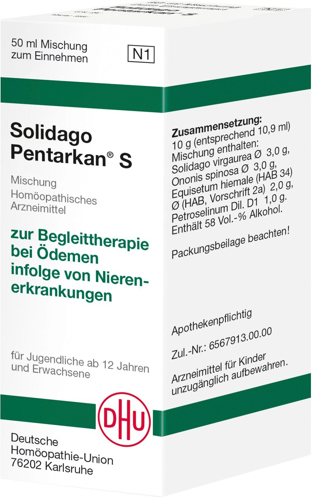 Solidago Pentarkan S Mischung 50 ml