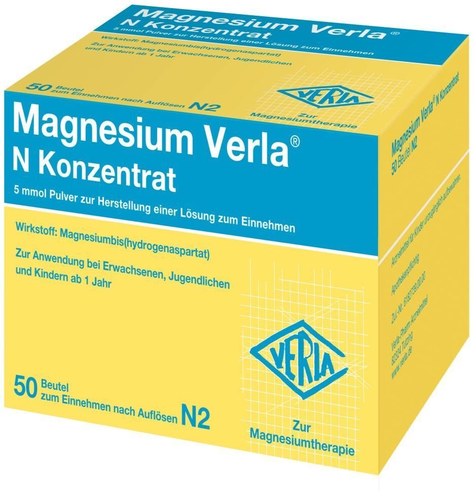 Thumbnail - Magnesium Verla N Konzentrat Plv.z.H.e.L.z.Einn. 50 St Pulver zur Herstellung einer Lösung zum Einnehmen