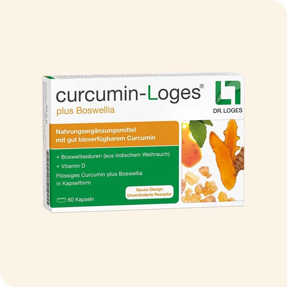 Thumbnail - Curcumin-Loges plus Boswellia Kapseln 60 St