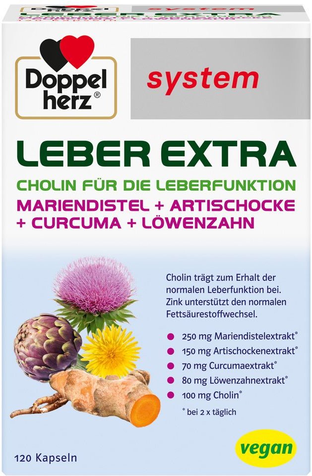 Thumbnail - Doppelherz Leber Extra system Kapseln