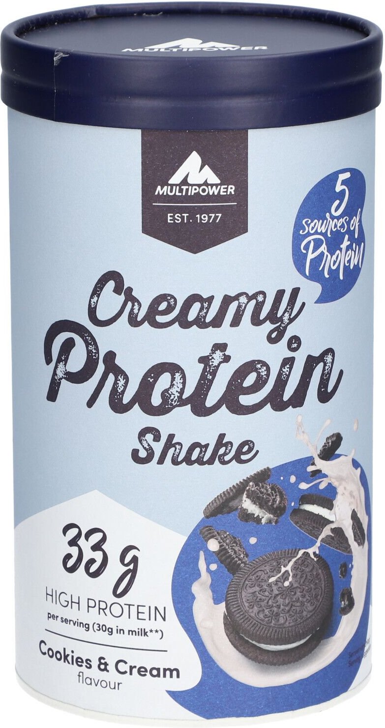 Multipower Creamy Protein Shake Cookies & Cream 420 g Pulver
