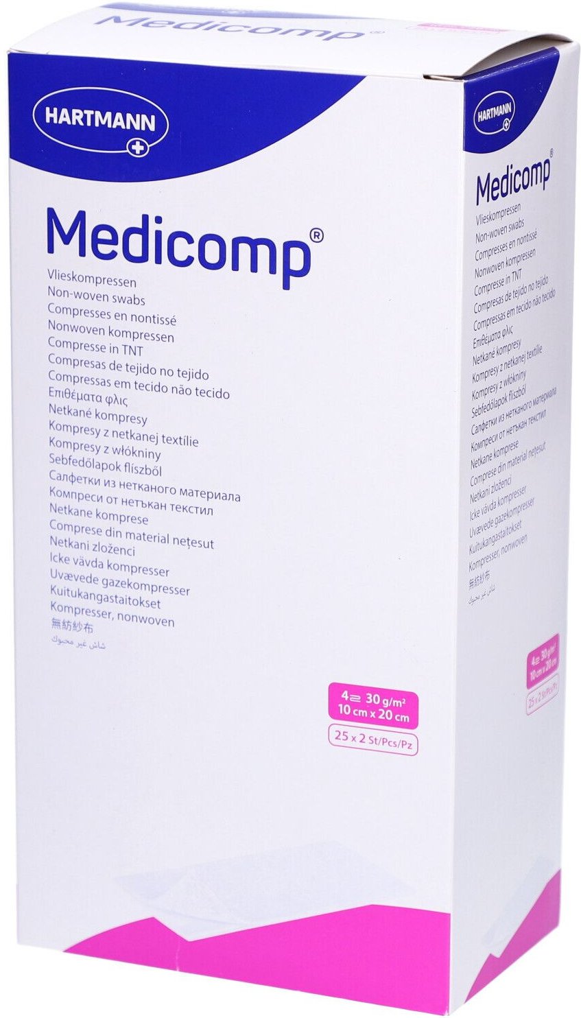 Medicomp 4 fach S30 10x20cm steril 25 x 2 Stk St Kombipackung
