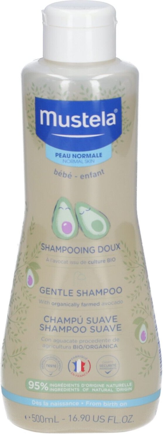 Mustela Baby Shampoo Zacht Normale Huid 500 ml