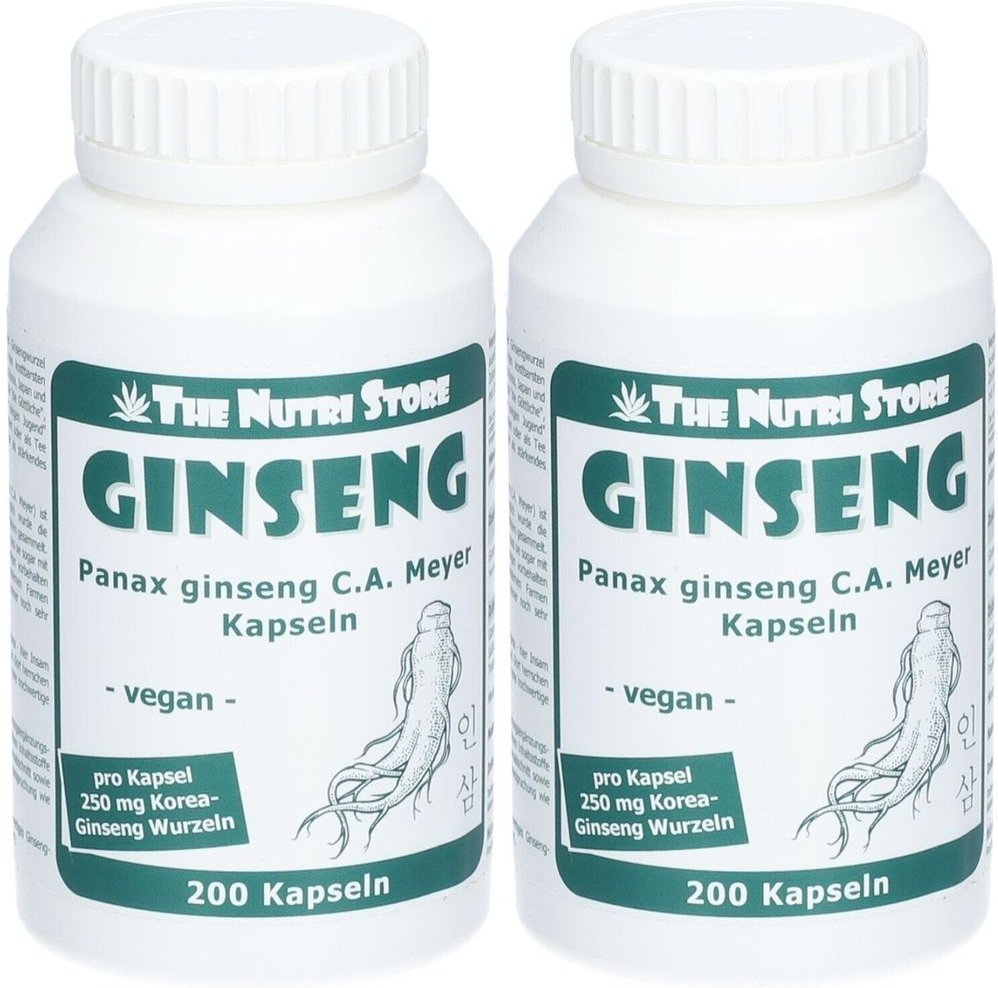 Ginseng 250 mg Kapseln 2x 2x200 St