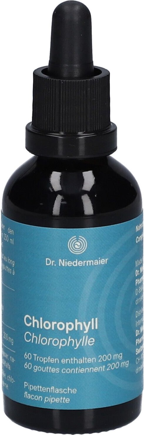 Dr.niedermaier Chlorophyll 200 mg aus Alfalfa Tro. 50 ml Flüssigkeit
