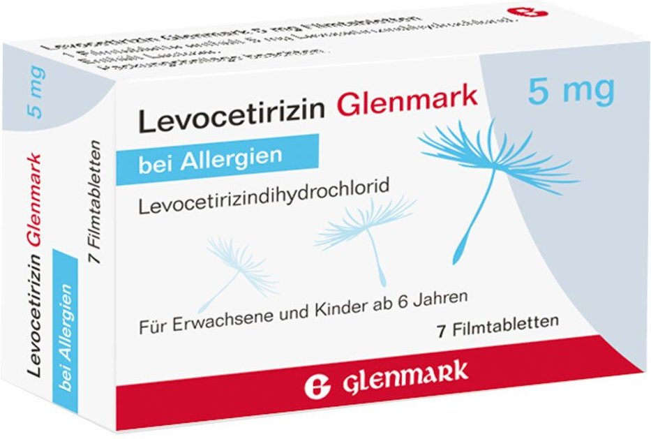 Levocetirizin Glenmark 5 mg Filmtabletten