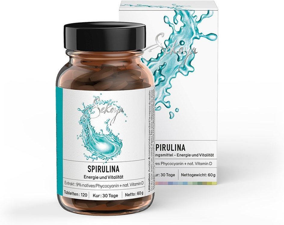 Sekoya Spirulina & Vitamin D Tabl Fl 120 Stk St Tabletten
