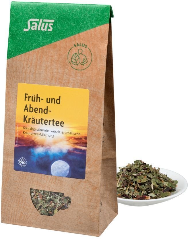 Thumbnail - Früh- UND ABEND-Kräutertee Bio Salus 100 g Tee