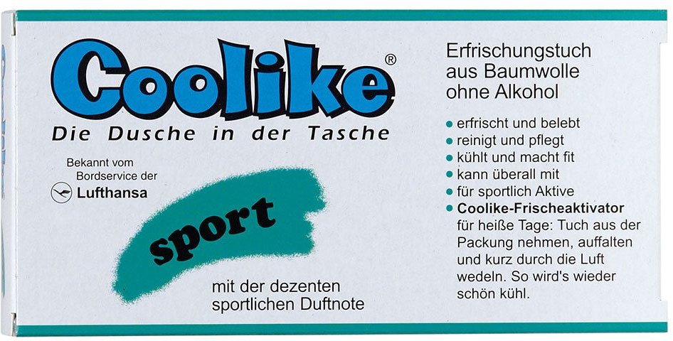 Coolike Erfrischungstuch sport 5 St Tücher