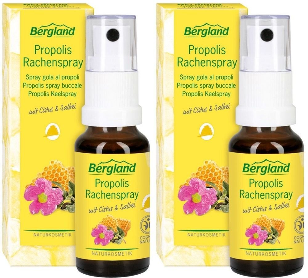 Propolis Rachenspray 2x 2x20 ml Mundspray