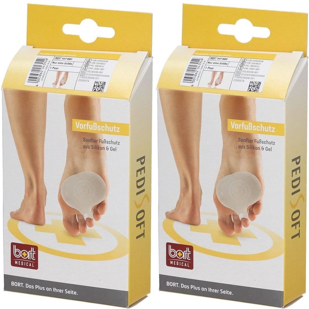 Bort Pedisoft Vorfussschut x2 2x2 St Pflaster