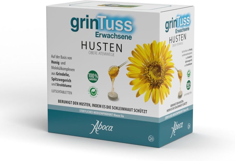 Thumbnail - Grintuss Erwachsene mit Poliresin Tabletten 20 St Lutschtabletten