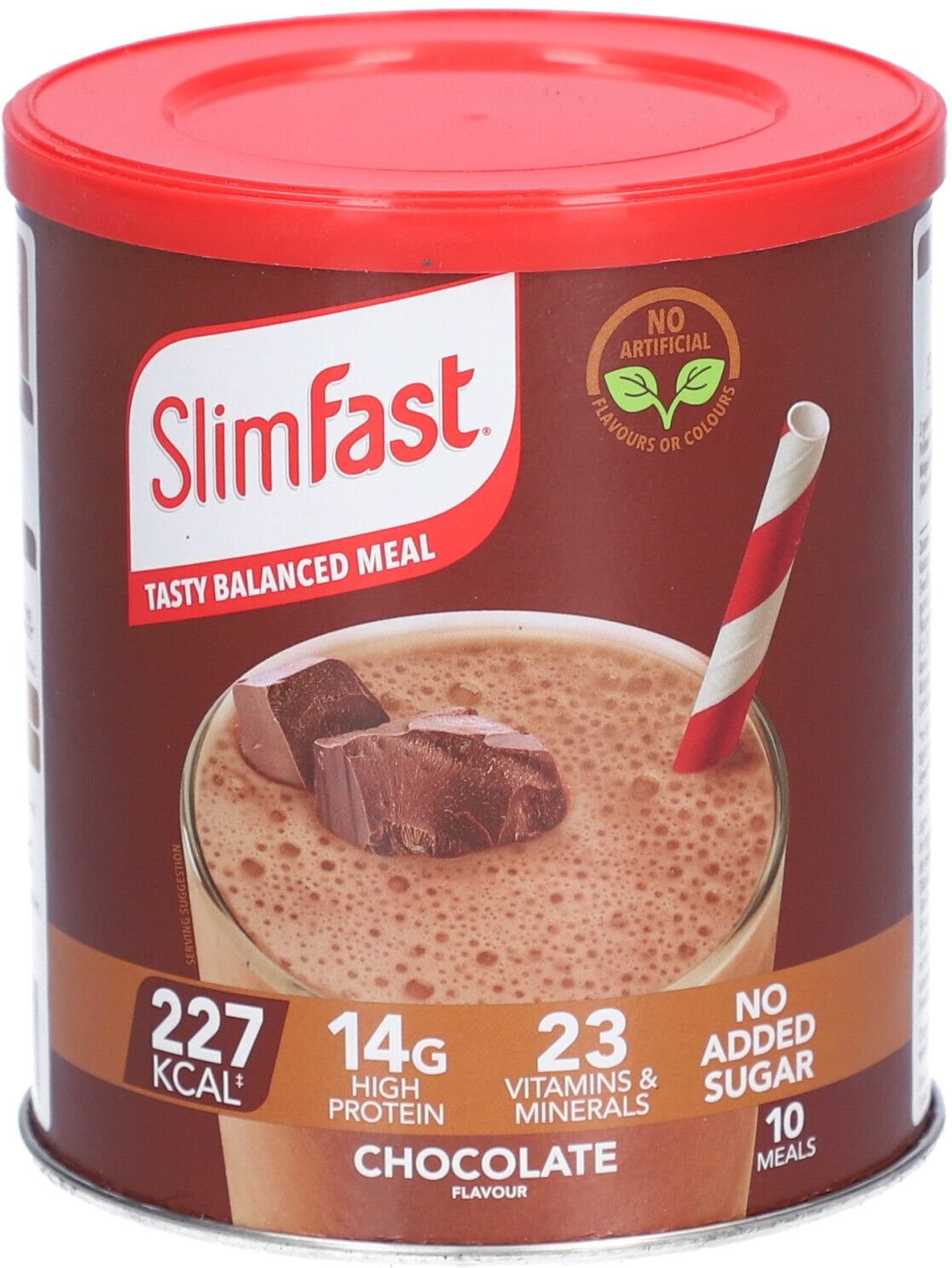 Slim Fast Pulver Schokolade 375 g