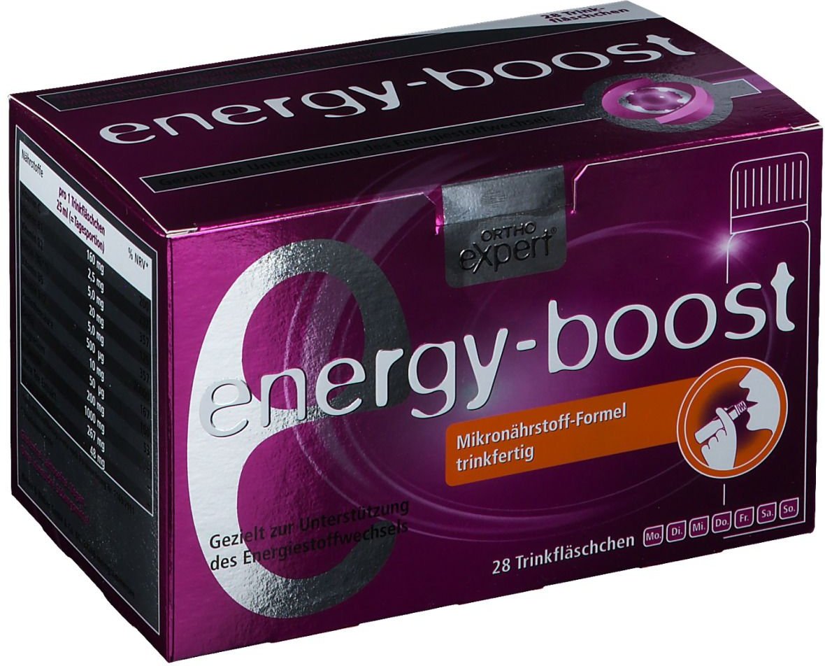 Energy-boost Orthoexpert Trinkampullen