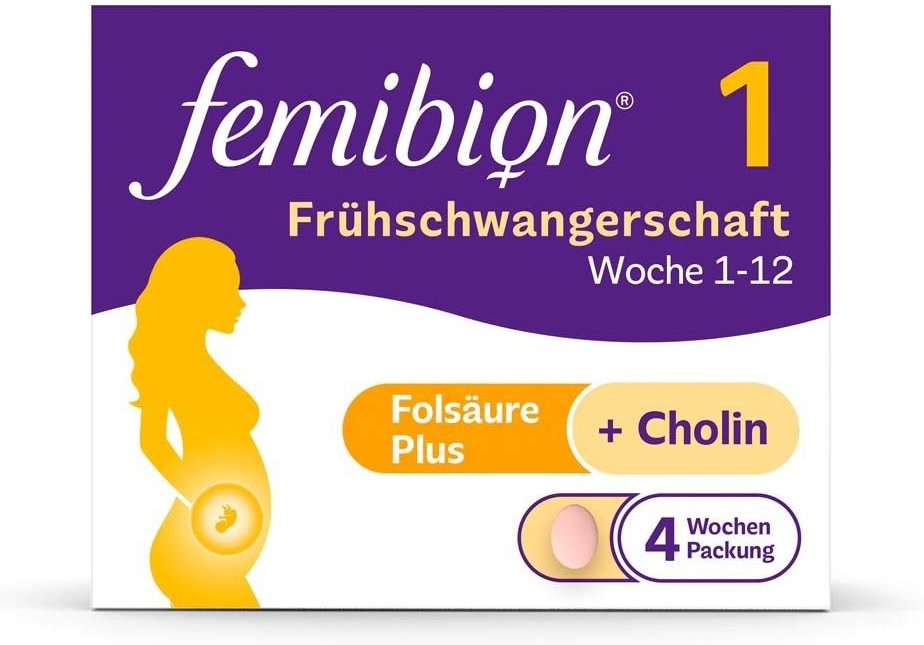 Femibion 1 Frühschwangerschaft Tabletten 28 St