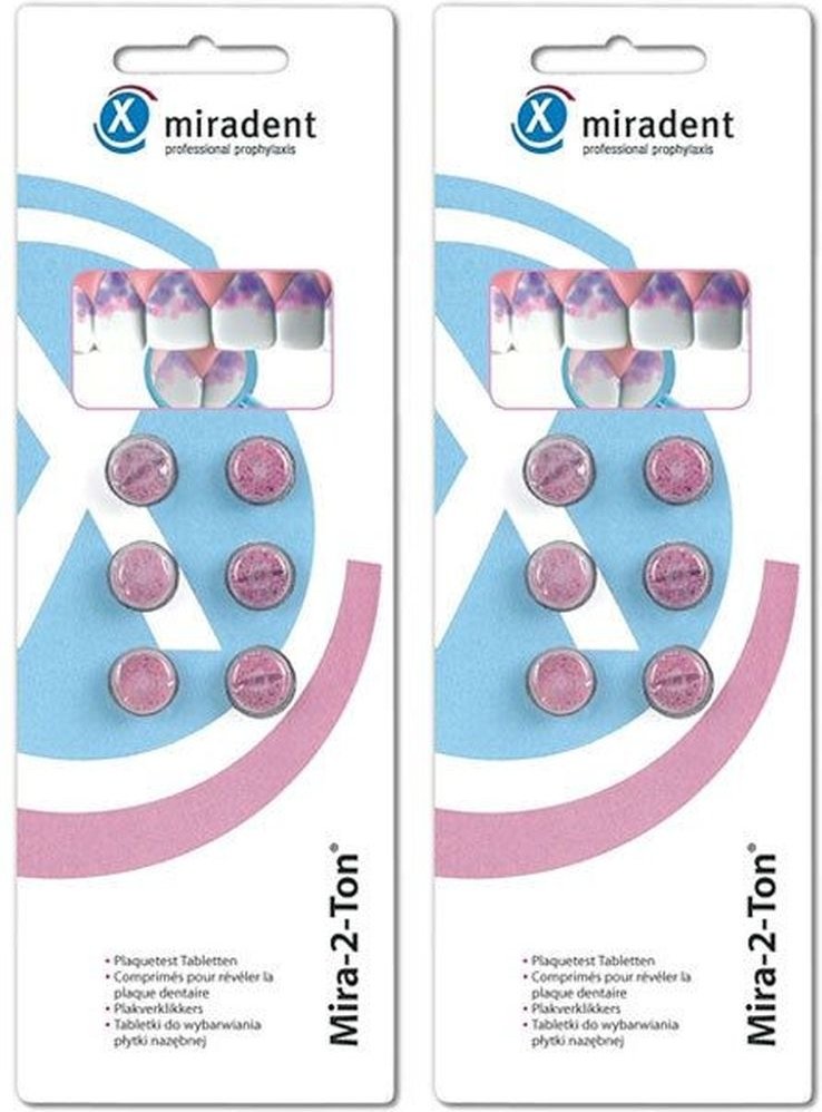 Miradent Mira2 Plaqtest6Er x2 2x6 St Tabletten