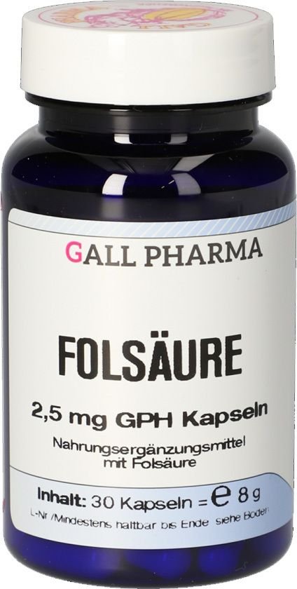 Folsäure 2,5 mg GPH Kapseln
