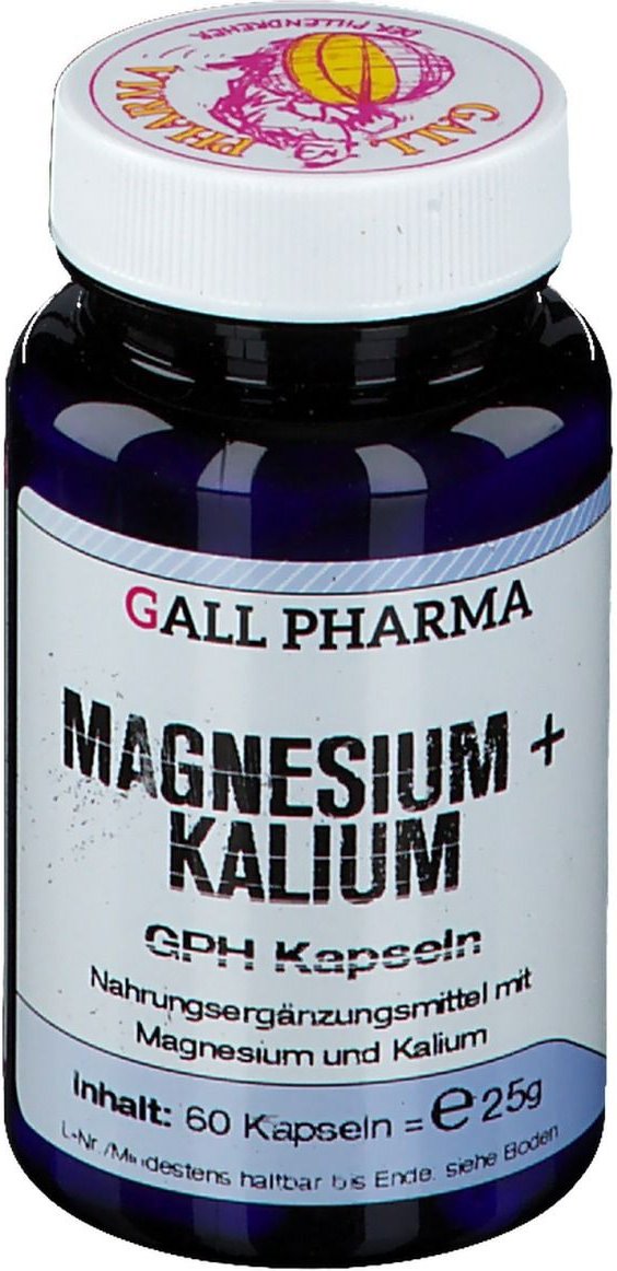 Magnesium+Kalium GPH Kapseln 60 St