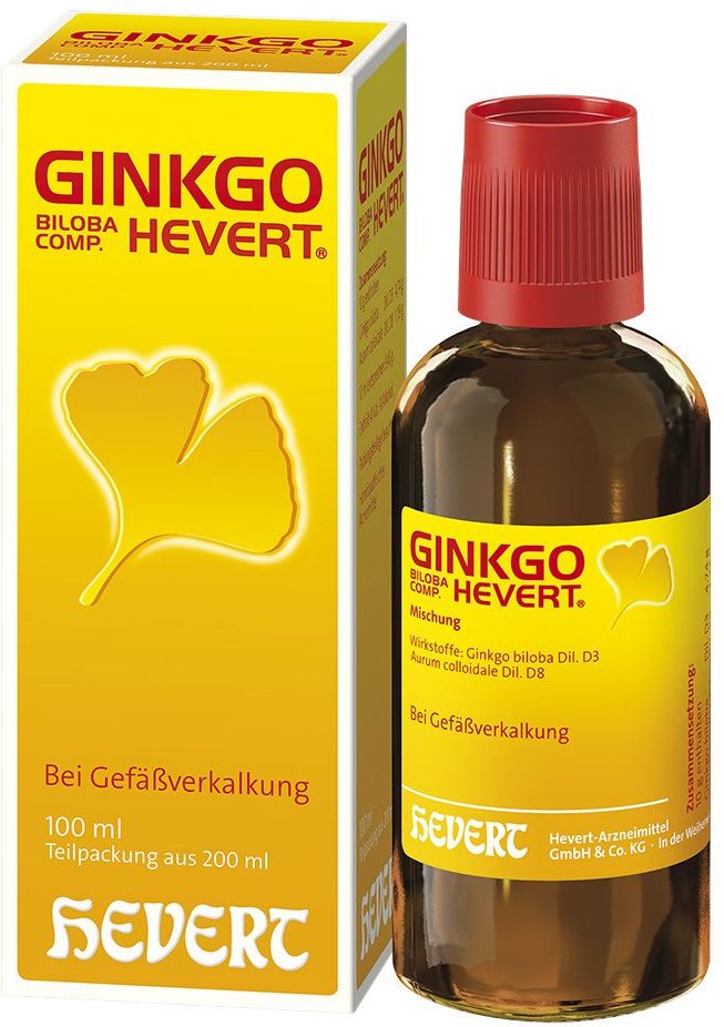 Ginkgo Biloba COMP.Hevert Tropfen 200 ml