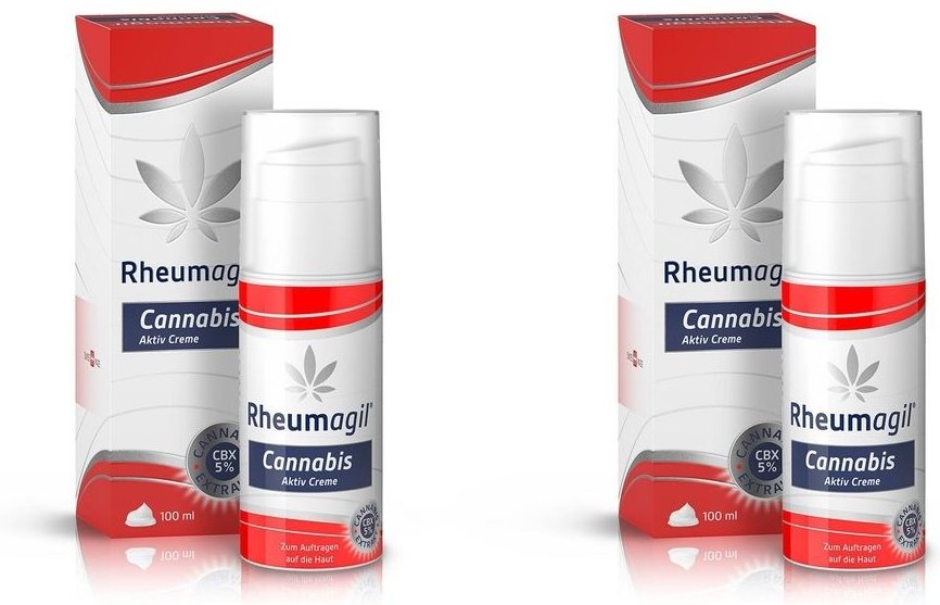 Rheumagil Cannabis Aktiv Creme 2x 2x100 ml